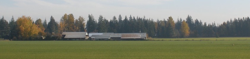 Scenic View of Viewfield Farms in Courtenay, BC